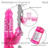 Jack rabbit vibrador rotativo con estimulador de clitoris